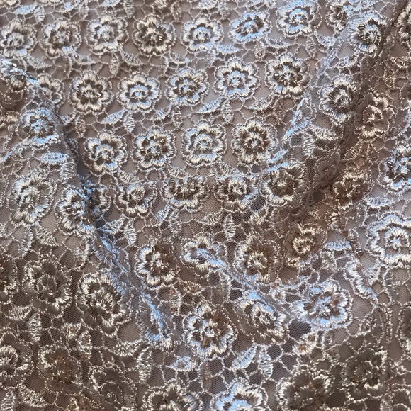 new JS Collections Pink Lacy top size 6 - Picture 6 of 9